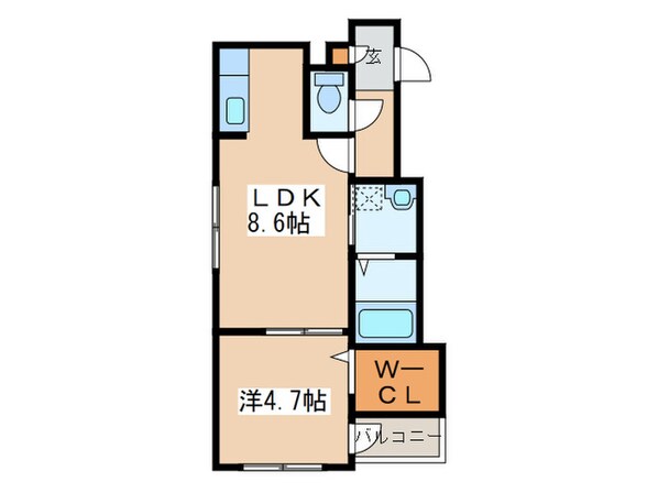 ラフレーズ元町の物件間取画像